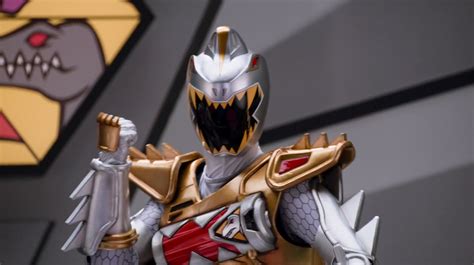 Zenowing Silver Dino Charge Ranger Morphin Legacy