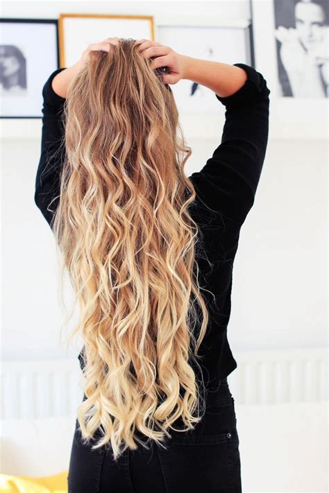 Effortless Easy Messy Everyday Curls Created With Ash Blonde Luxy Hair