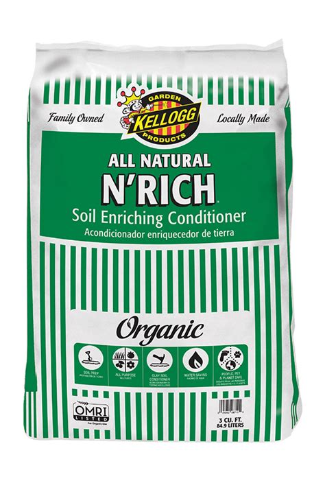 All Natural Nrich Soil Enriching Conditioner Kellogg Garden Organics™