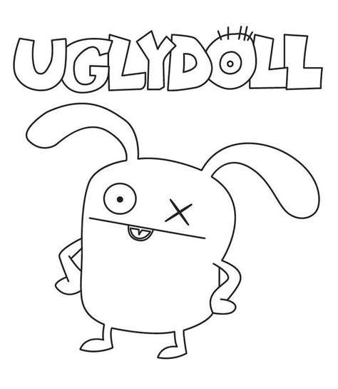 Ugly Dolls Coloring Pages Dibujo Para Imprimir Ugly Dolls Coloring