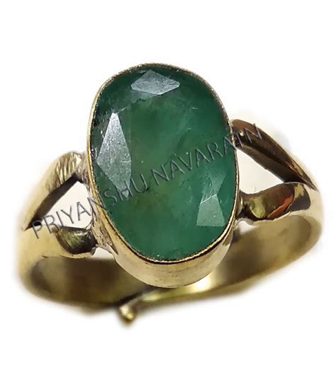 Zambian Lab Certified 525 625 Emerald Panna Ring 100 Natural