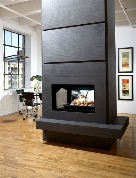 These modern fireplaces can heat rooms of many different sizes, and will do it much more touchstone onyx 50″ electric wall mounted fireplace. See Through Electric Fireplace - HomesFeed