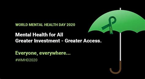 World Mental Health Day 2020 Calls For Equality For Everyone