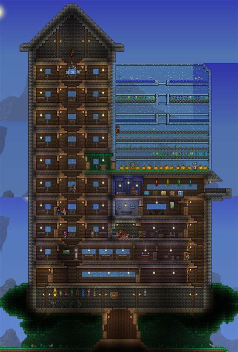 Terraria How To Make Npc Move House - Terraria: How To Build A House