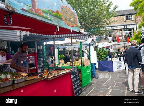 Camden Market Food Stalls London Uk Stock Photo Royalty Free Image