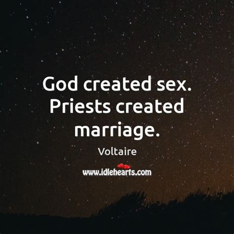 God Created Sex Priests Created Marriage Idlehearts