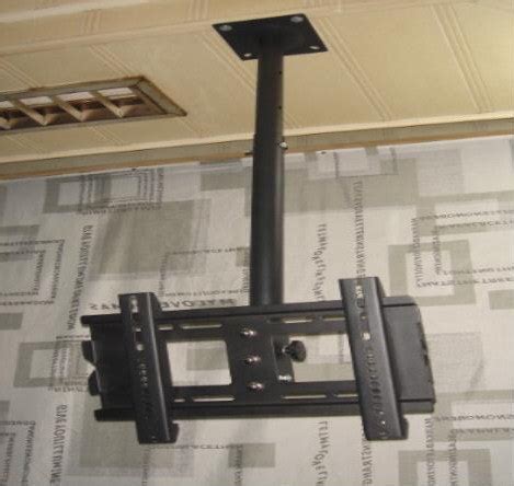 Search for ceiling tv mounts. Ceiling Mounting TV in Basement | DIY Forums
