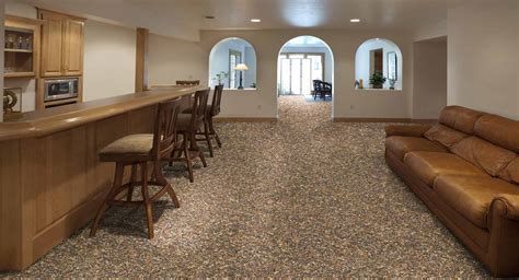 This guide will explain the differences between epoxy and stain. 20 Gorgeous Basement Flooring Ideas | Floor paint design ...