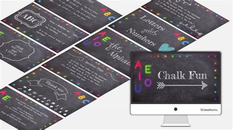 Free powerpoint templates download free powerpoint backgrounds and powerpoint slides on chinese. Chalk Fun Template for Google Slides or PowerPoint in 2020 ...