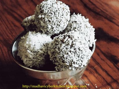 Madhavis Cyber Kitchen Coconut Milk Truffle