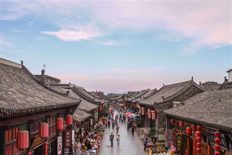 China Shanxi Architecture On The Road