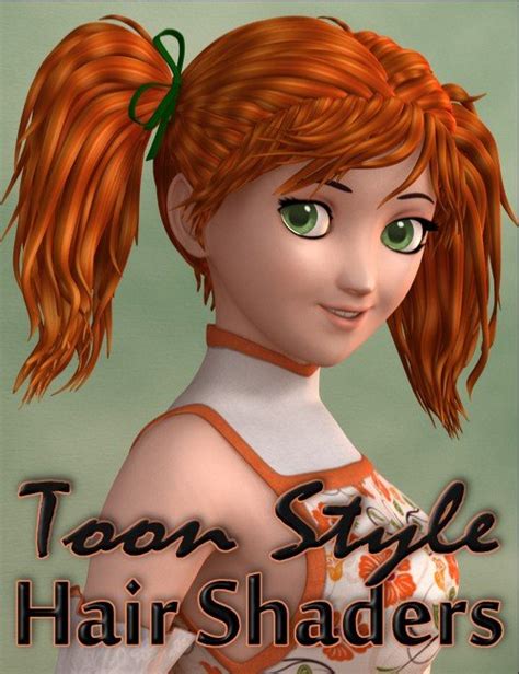 Toon Style Hair Shaders Best Daz3d Poses Download Site