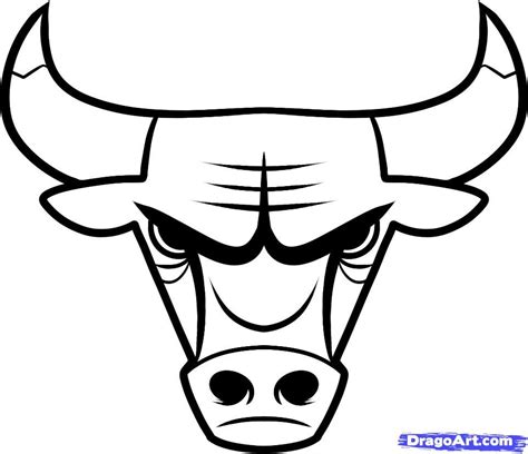 Pin by LUBOVA BELOKUROVA on art references | Chicago bulls logo, Coloring pages to print