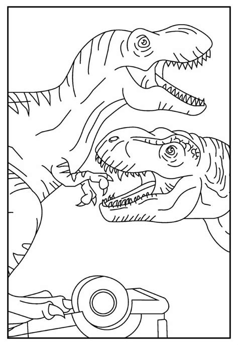Desenhos De Jurassic Park Para Colorir E Imprimir Como Fazer Em Casa