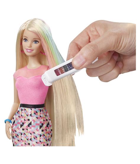 Barbie Rainbow Hair Doll Buy Barbie Rainbow Hair Doll Online At Low Price Snapdeal