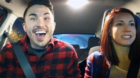 couple singing in the car not a date youtube