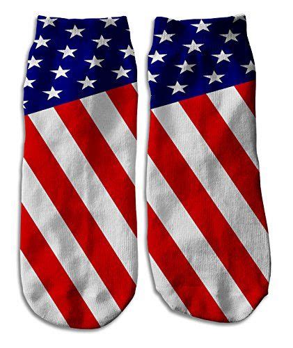 Custom Ankle Socks Customized Sport American Flag 2 Usa Murica To