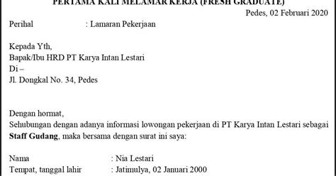 Pembuatan cv yang paling umum untuk melamar pekerjaan. 50+ Contoh Surat Lamaran Kerja Ekspedisi - BERBAGI RESEP