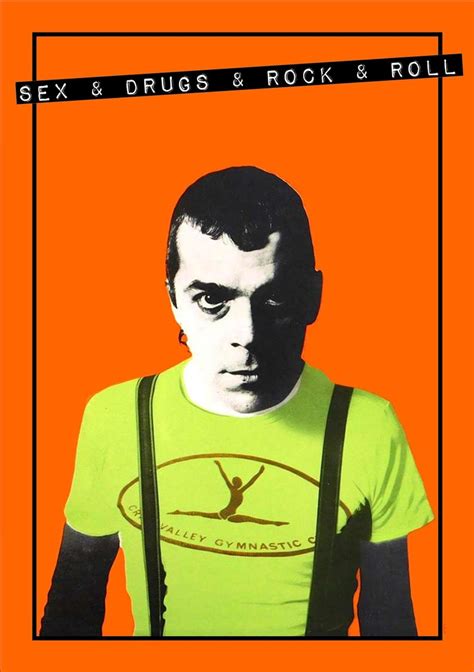 Ian Dury Sex And Drugs And Rock And Roll Punk A5 Etsy