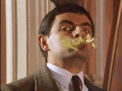 The perfect mrbean animated gif for your conversation. It is not acceptable to bring food from restaurant A into ...