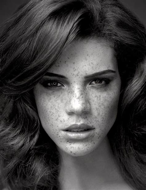 Next Top Model Britain And Ireland I Love Freckles I Dont Care What