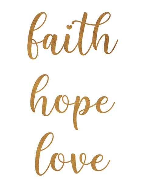 Hope And Faith Quotes