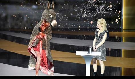 Controversial French Artist Naked And Covered In Blood When Appearing