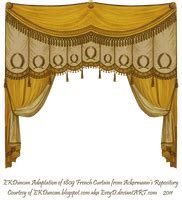 Regency Curtains - Ackermann's Repository by EveyD on deviantART | Curtains, Tassel curtains ...