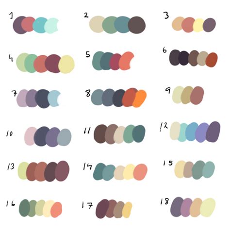 Freetouse Colour Palette By Dexikon On Deviantart Color Palette