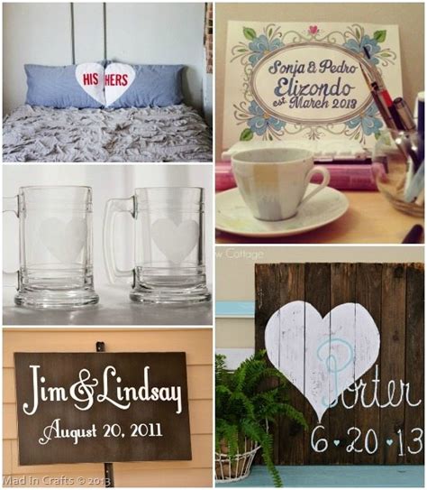 Depending on how generous the newlyweds are, their gift list may. 25 Unique Handmade Wedding Gifts - Mad in Crafts