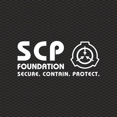 Scp Foundation Logo Die Cut Decal Sticker Etsy