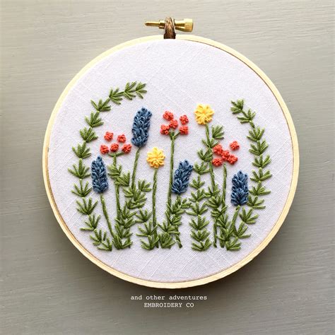Beginner Embroidery Pattern Free