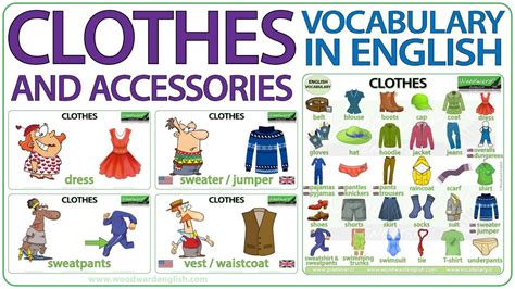 Clothes In English Basic English Vocabulary About Clothes And Things