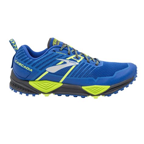 Cascadia 13 Mens D Width Standard Cushioned Trail Running Shoes Blue