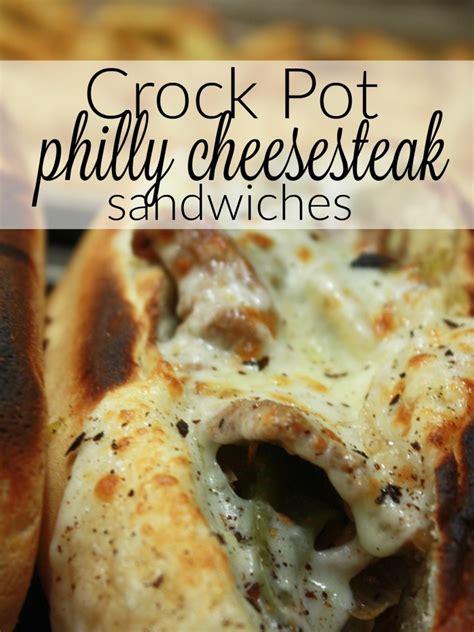 This sandwich has transcended the borders of philadelphia to become a universal comfort food and a regular at my dinner table. Philly Cheese Steak Crock Pot Recipe