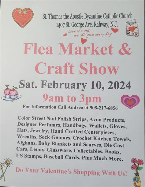 Feb 10 Flea Market And Craft Show Woodbridge Nj Patch