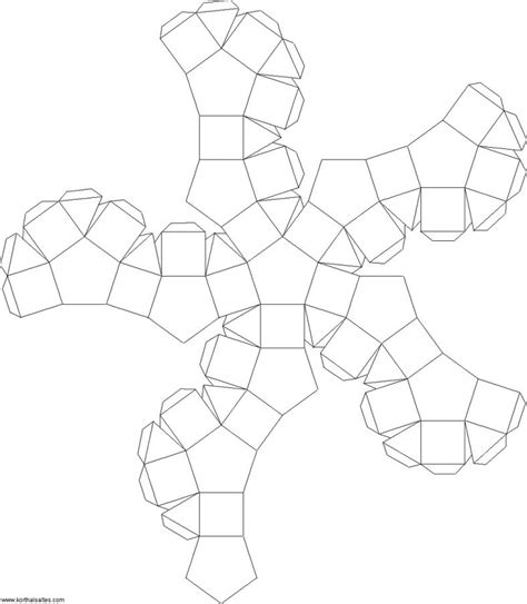 Geometric Shape Nets Printable | 101 Activity