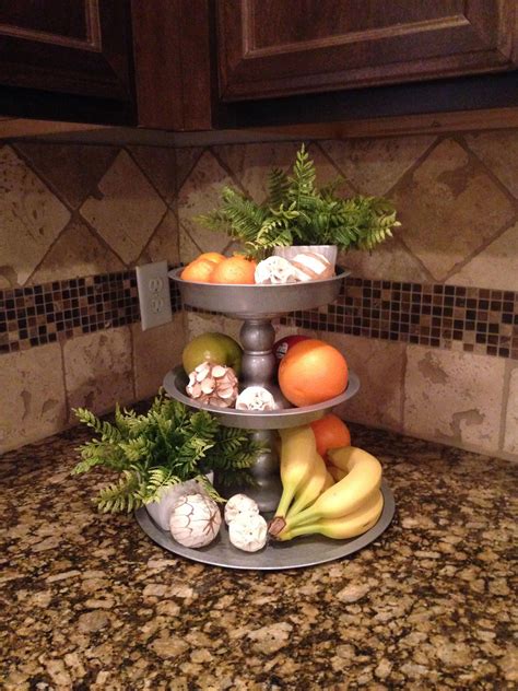 Dollar tree kitchen decor diy | farmhouse kitchen decor diy. Dollar Tree DIY - Three Tier Kitchen Stand # ...