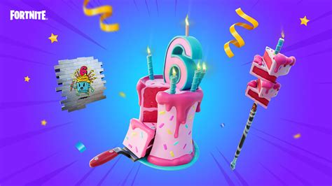 Fortnite Celebrates Its 6th Birthday Today Try Hard Guides