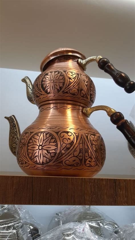 Copper Teapot Teakanne Tea Pots Copper Tea Kettle Turkish Coffee Set
