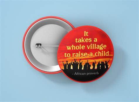 It Takes A Whole Village To Raise A Child African Proverb Etsy