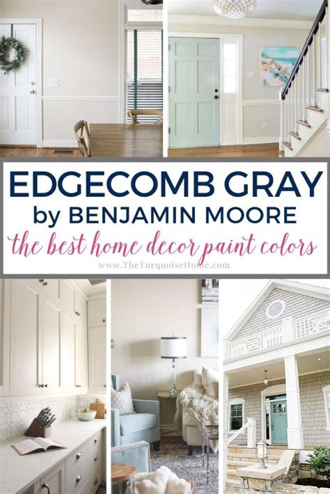 Benjamin Moore Edgecomb Gray Edgecomb Gray Living Room Colors