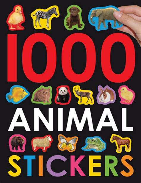 1000 Animal Stickers Priddy Books