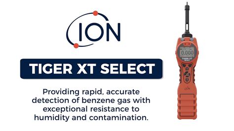 Tiger Xt Select Handheld Benzene Specific Gas Detector Youtube
