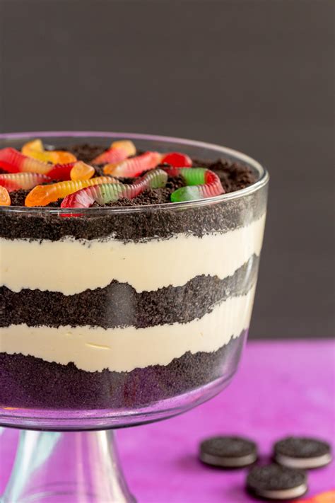 Oreo Dirt Cake Recipe With Gummy Worms