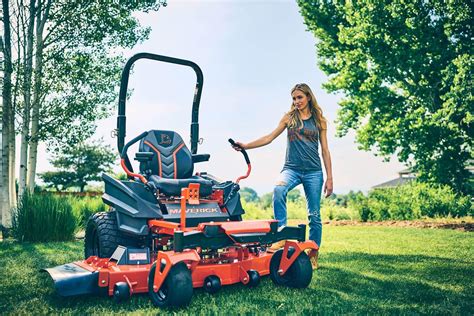 New Bad Boy Mowers Maverick In Kawasaki Fs Hp Orange Lawn Mowers Riding In