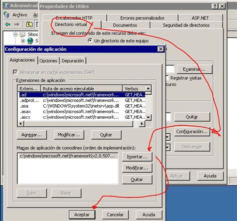 Mapping Classic Asp Pages To Net In IIS ITecNote