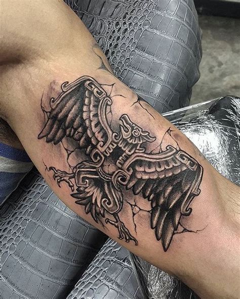 Aztec Bird Tattoos