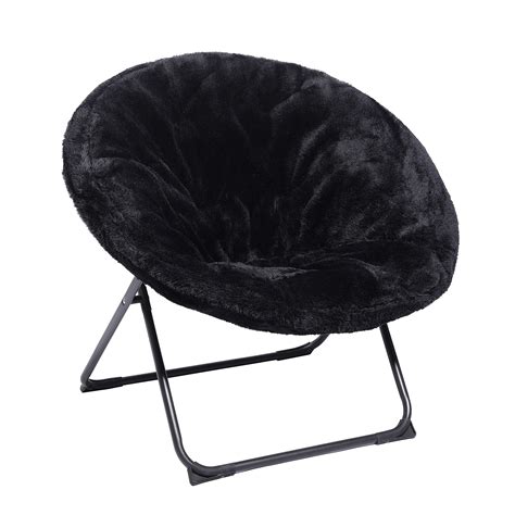 Ubon Super Soft Oversized Moon Chairs For Adults Comfy Portable Folding