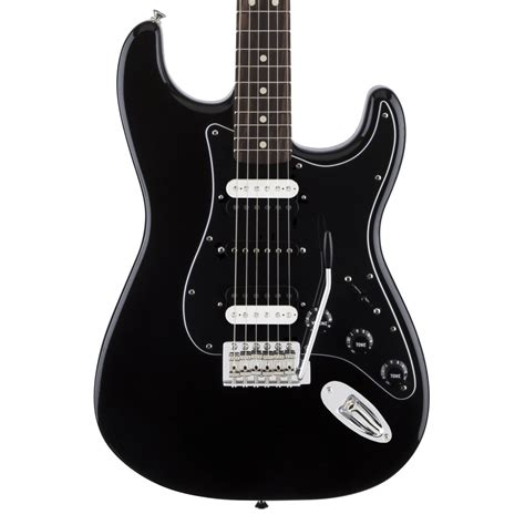 Fender Standard Strat Hsh Electric Guitar Black At Gear4music
